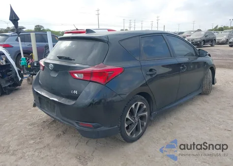 2017 Toyota Corolla Im z USA, uszkodzony, nr VIN JTNKARJE9HJ548777